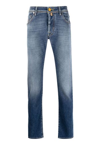 Jacob Cohën straight-leg slim jeans - Blu