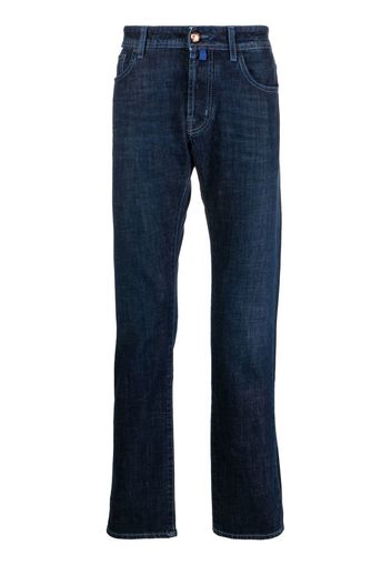 Jacob Cohën mid-rise straight leg jeans - Blu