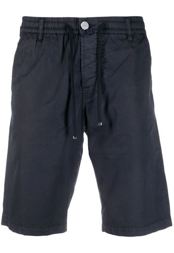 Jacob Cohën scarf-detailing bermuda shorts - Blu