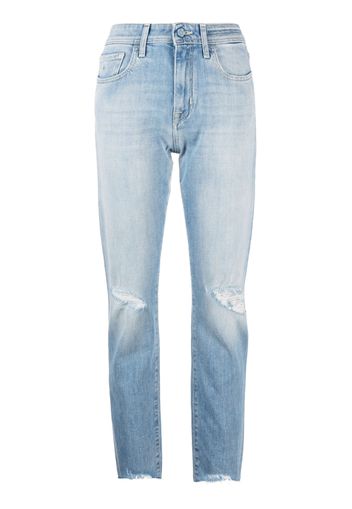 Jacob Cohën distressed-detail denim jeans - Blu