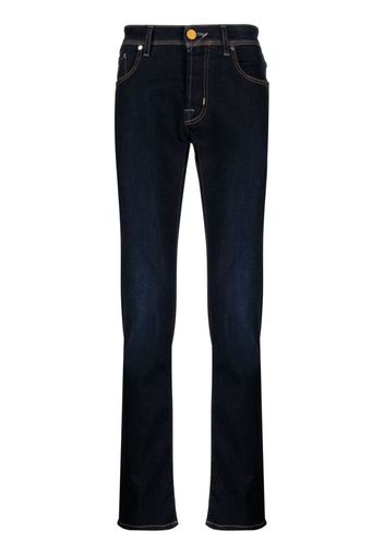 Jacob Cohën Jeans skinny con dettaglio cuciture - Blu