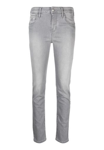 Jacob Cohën Kimberley mid-rise skinny jeans - Grigio