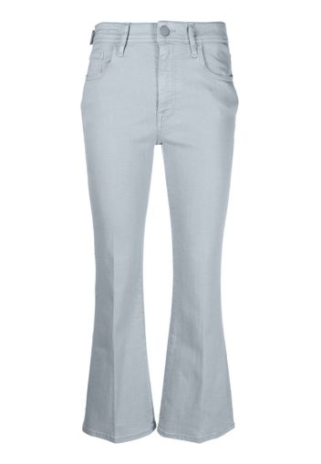 Jacob Cohën cropped bootcut jeans - Blu