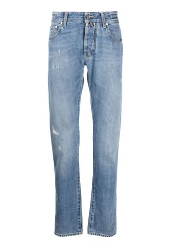 Jacob Cohën Bard selvedge jeans - Blu