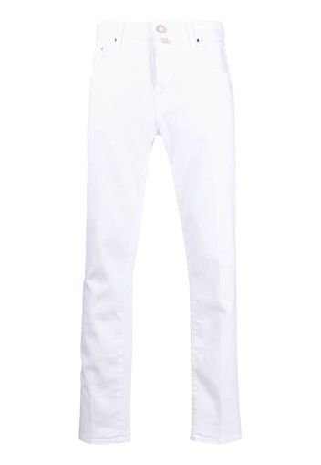 Jacob Cohën mid-rise straight-leg jeans - Bianco