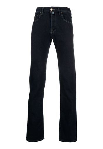 Jacob Cohën Jeans slim a vita bassa - Blu