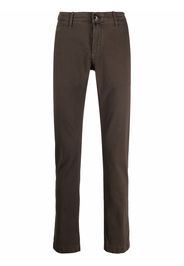 Jacob Cohen straight-leg trousers - Marrone