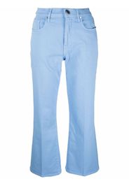 Jacob Cohen cropped wide-leg jeans - Blu