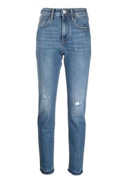 Jacob Cohen straight-leg distressed jeans - Blu