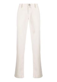 Jacob Cohen straight-leg twill trousers - Bianco