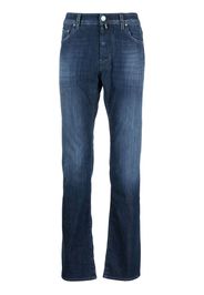 Jacob Cohën mid-rise straight-leg jeans - Blu