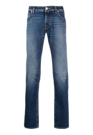 Jacob Cohën Jeans slim con ricamo - Blu