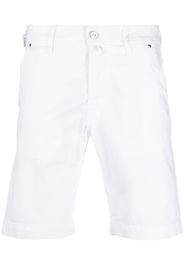 Jacob Cohën logo-patch bermuda shorts - Bianco