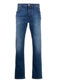 Jacob Cohën low-rise straight-leg jeans - Blu