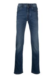 Jacob Cohën Jeans slim a vita media - Blu