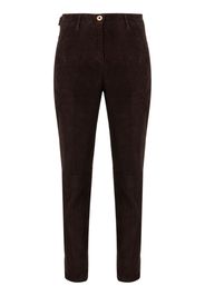 Jacob Cohën Pantaloni affusolati a coste - Marrone