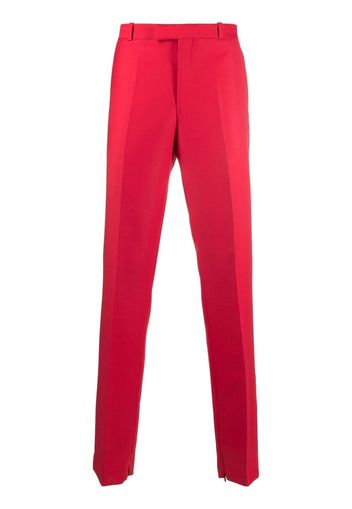 Jacob Lee Pantaloni sartoriali dritti - Rosso