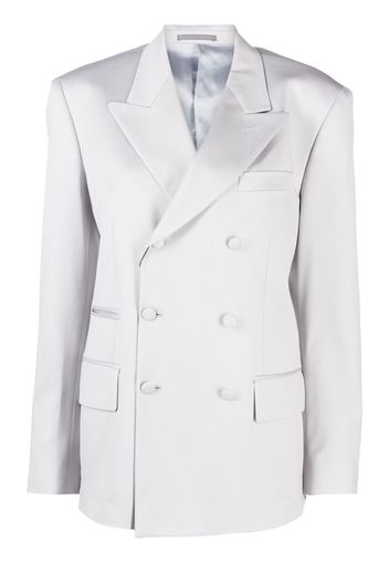 Jacob Lee double-breasted blazer - Grigio