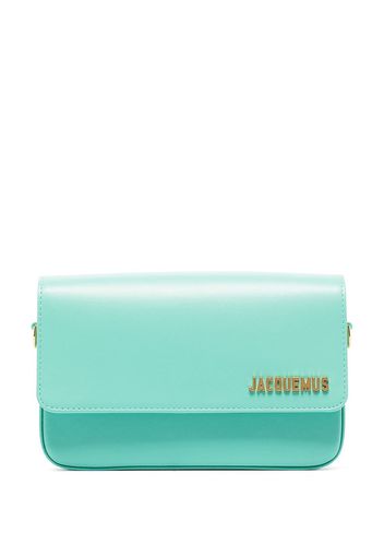 Jacquemus Le Carinu logo-plaque shoulder bag - Verde