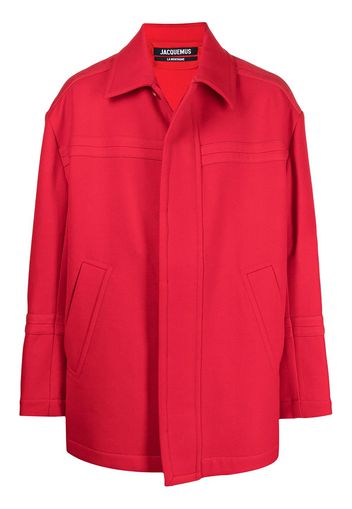 Jacquemus Giacca oversize - Rosso