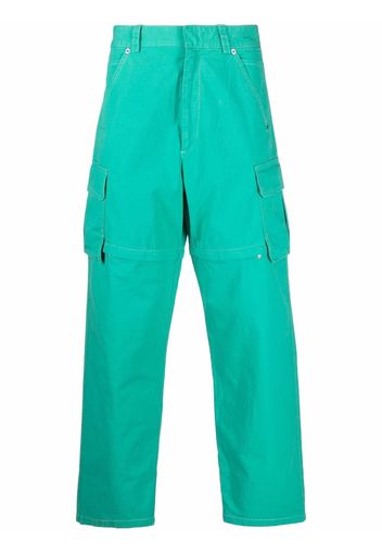 Jacquemus convertible cargo trousers - Verde