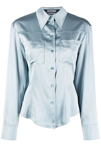 Jacquemus La Chemise Mentalo shirt - Blu