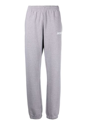 Jacquemus Le Jogging track pants - Grigio