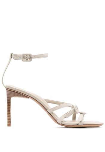 Jacquemus Camargue 100mm sandals - Toni neutri