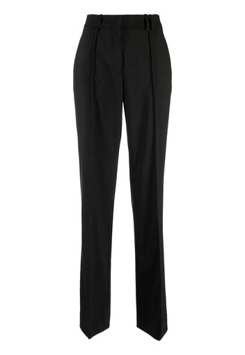 Jacquemus Camargue wide-leg tailored trousers - Nero