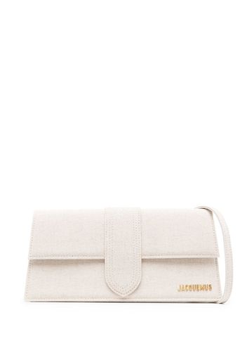 Jacquemus Le Bambino linen shoulder bag - Toni neutri