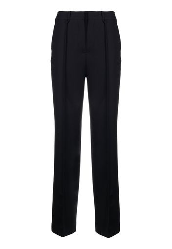 Jacquemus high-rise straight-leg trousers - Blu