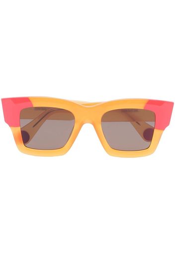 Jacquemus Baci square-frame sunglasses - Arancione