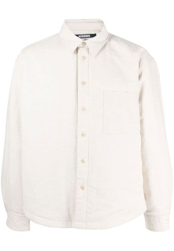 Jacquemus La chemise Boulanger padded shirt - Toni neutri