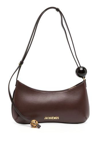 Jacquemus Le Bisou Perle shoulder bag - Marrone