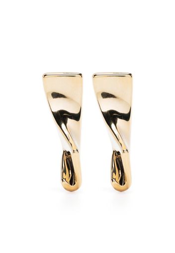 Jacquemus Les boucles J earrings - Oro