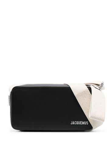 Jacquemus Le Cuerda horizontal leather bag - Nero