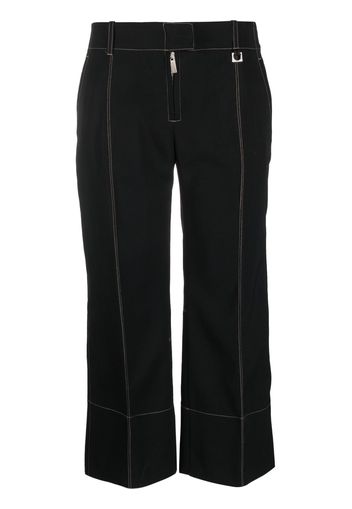 Jacquemus Le pantalon Areia cropped trousers - Nero