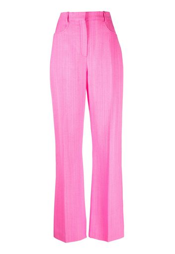 Jacquemus Sauge high-waisted trousers - Rosa