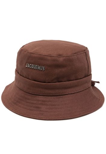 Jacquemus Le Bob Gadjo bucket hat - Marrone