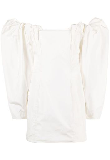 Jacquemus La robe taffetas minidress - Bianco