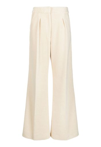 Jacquemus wide-leg flared trousers - Toni neutri