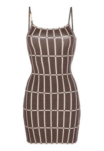 Jacquemus Maille Malha knitted dress - Marrone