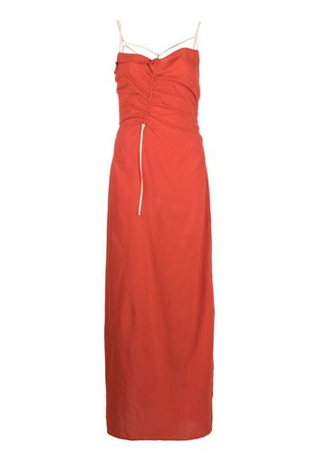 Jacquemus La Robe Gaua long dress - Rosso