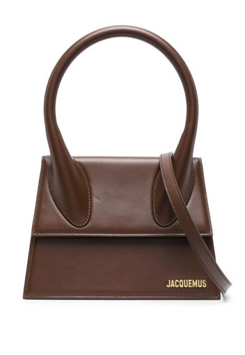 Jacquemus Le Grand Chiquito leather crossbody bag - Marrone