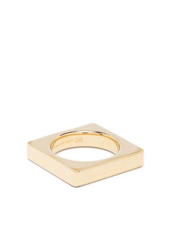 Jacquemus La bague carrée ring - Oro