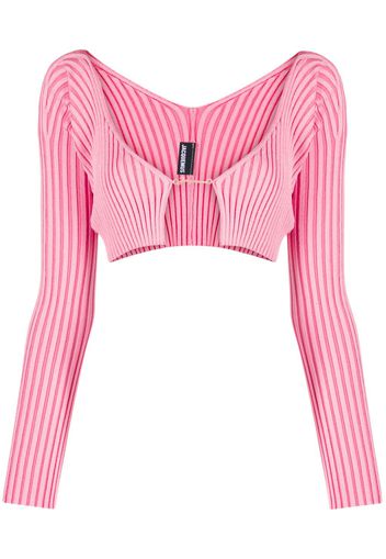 Jacquemus La maille Pralu cardigan - Rosa