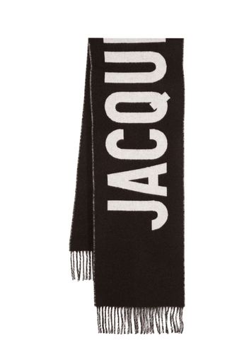 Jacquemus L'écharpe Jacquemus virgin-wool scarf - Marrone