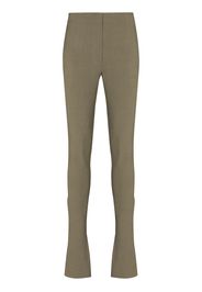 Jacquemus JACQUEMUS LE PANTALON OBIOU HW ZIP HEM S - Verde