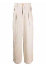 Jacquemus wide leg trousers - Toni neutri