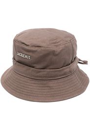 Jacquemus Le Bob Gadjo bucket hat - Marrone